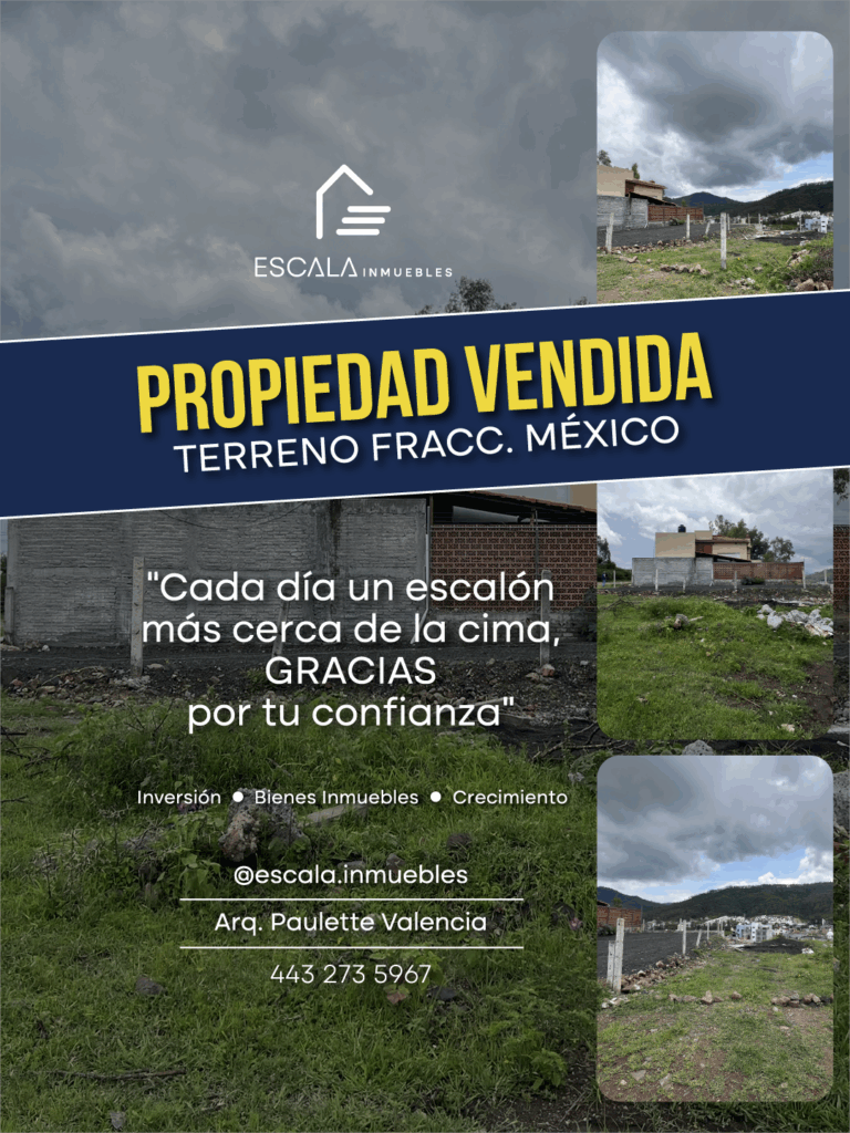 Terreno Fracc. México