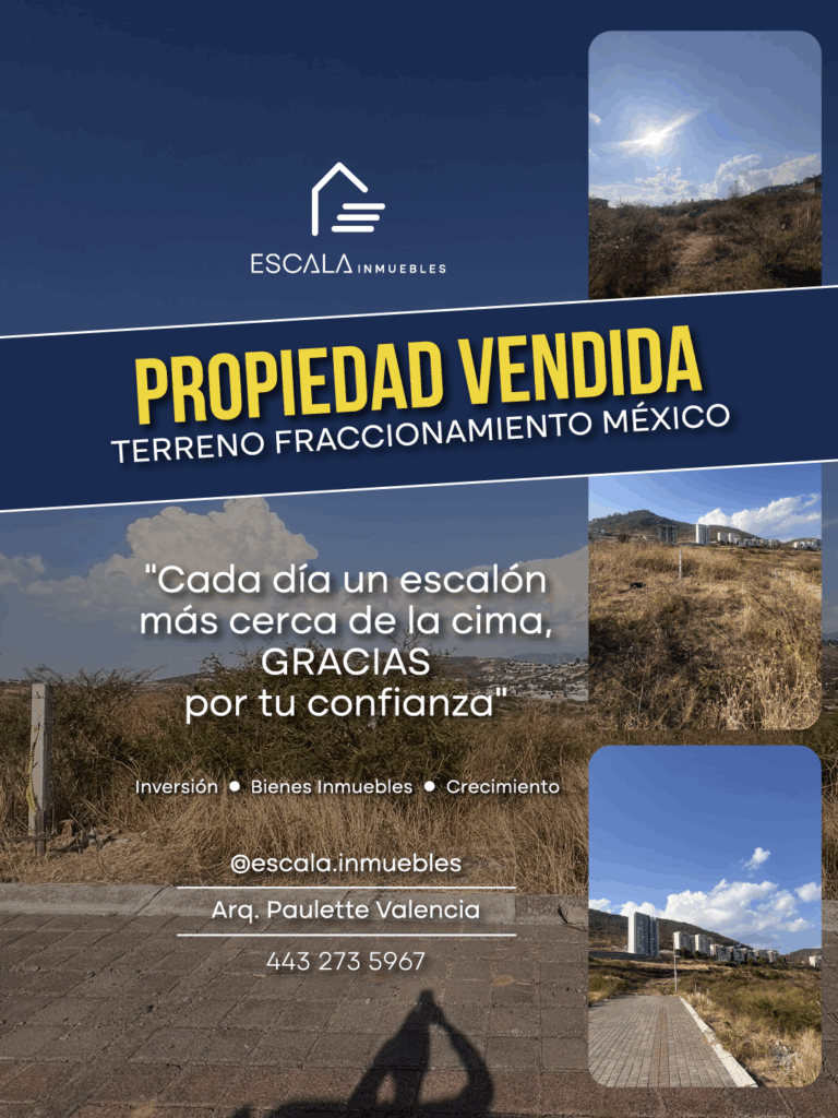 Terreno Fraccionamiento México